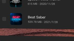Beat Saberの容量