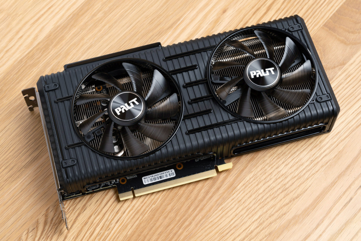 グラフィックボード Palit GeForce RTX 3060 Dual OC-